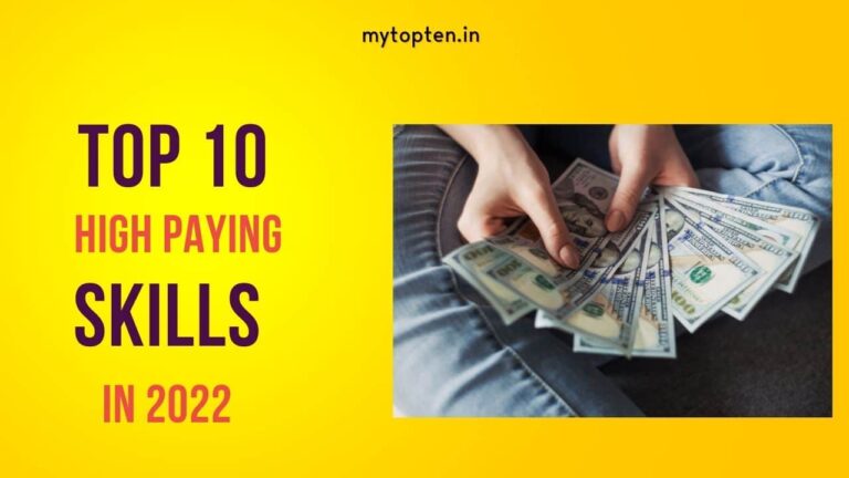 Top 10 high paying skills
