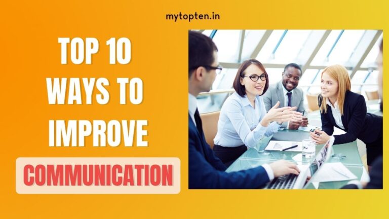 top 10 way to improve communication