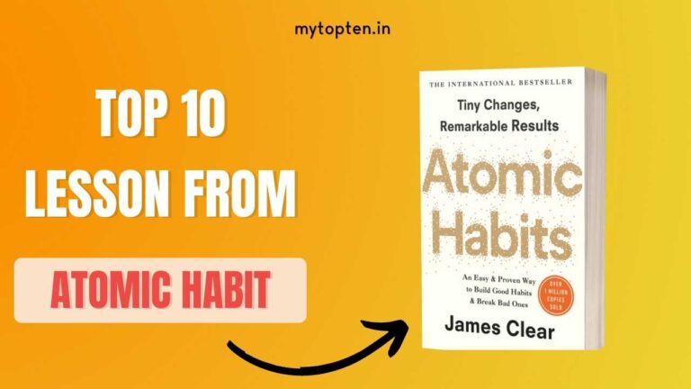 Top 10 lesson from atomic habit