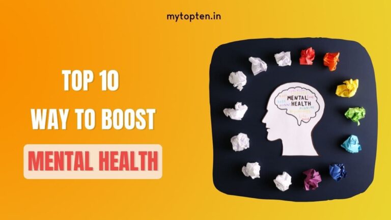 Top 10 ways to boost mental health